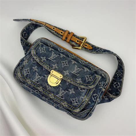 lv bum bags|Lv denim bum bag.